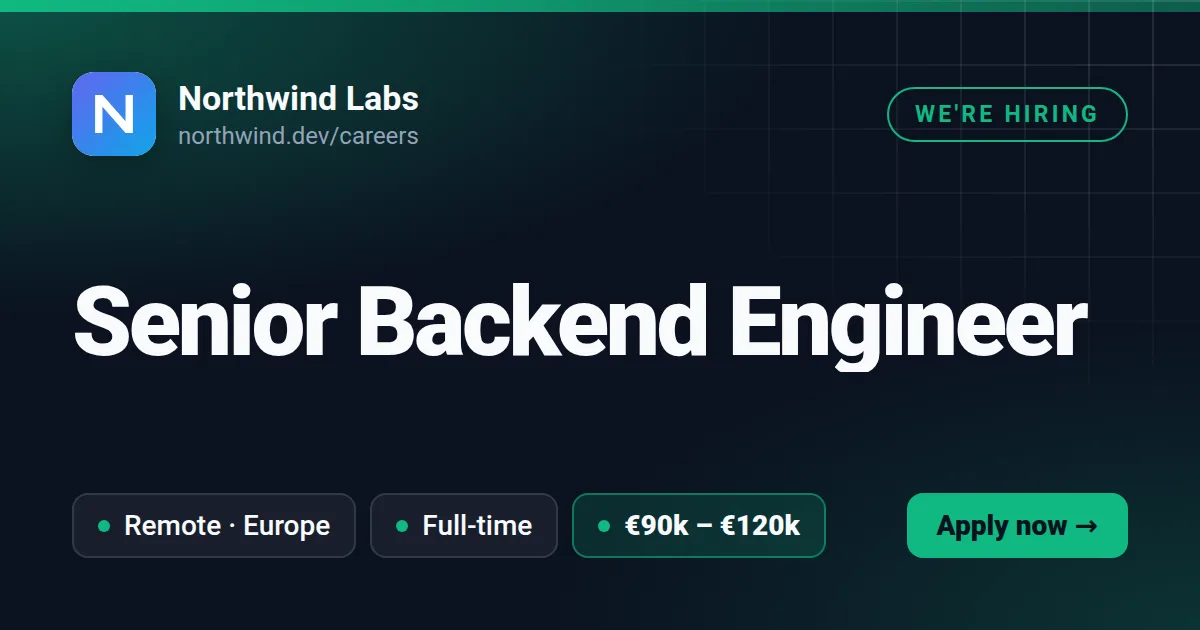 Szablon obrazka Open Graph „oferta pracy” wyrenderowany przez Image API